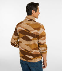 L.L.Bean Online | Men's Sweater Fleece Pullover, Print