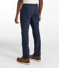 L.L.Bean Discount | Men's Lakewashed® Stretch Khakis, Standard Athletic Fit, Tapered Leg