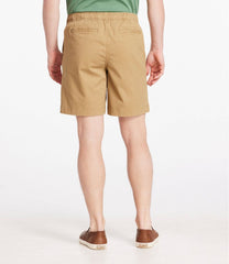 L.L.Bean Sale | Men's Lakewashed Stretch Khaki Shorts, Pull-On, 8"