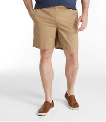 L.L.Bean Sale | Men's Lakewashed Stretch Khaki Shorts, Pull-On, 8"