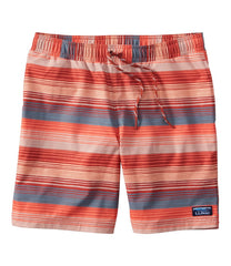 L.L.Bean | Men's Vacationland Stretch Swim Trunks, Print, 8"