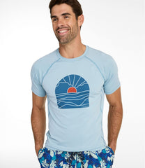 L.L.Bean On Sale | Men's Swift River Cooling Sun Shirt, Short-Sleeve Graphic
