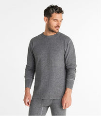 L.L.Bean New | Men's Double-Layer Underwear, Crewneck