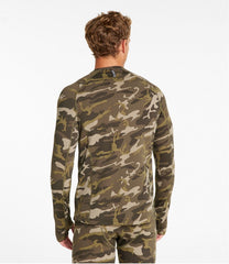 L.L.Bean Online | Men's Heavyweight Base Layer Crew Top, Print