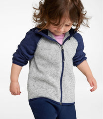 L.L.Bean New | Infants' and Toddlers' Sweater Fleece, Hooded Colorblock