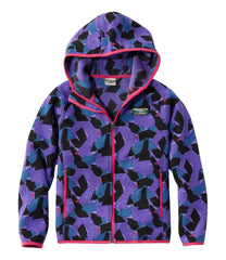 L.L.Bean | Kids' Sweater Fleece, Hooded Print