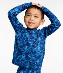 L.L.Bean Discount | Kids' Wicked Warm Midweight Long Underwear, Top Print