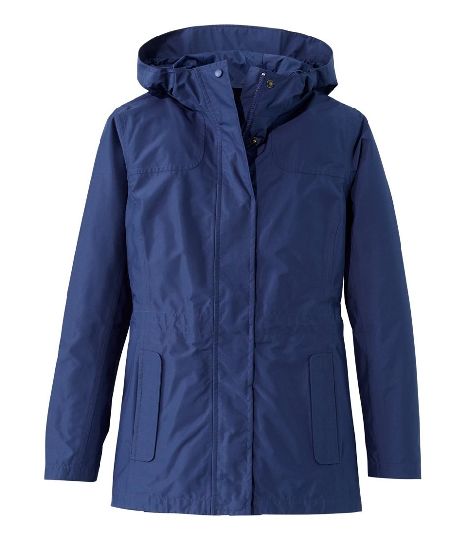 L.L.Bean Discount | Women's H2OFF Rain Jacket, PrimaLoft-Lined