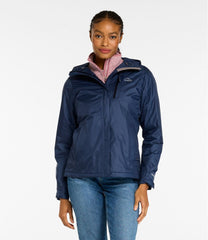L.L.Bean New | Women's Trail Model Rain Jacket, Fleece-Lined