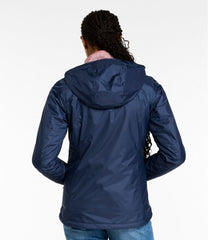 L.L.Bean New | Women's Trail Model Rain Jacket, Fleece-Lined