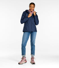 L.L.Bean New | Women's Trail Model Rain Jacket, Fleece-Lined