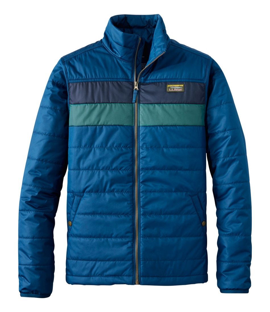 L.L.Bean US | Men's Mountain Classic Puffer Jacket, Colorblock