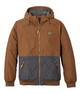 L.L.Bean Discount | Men's Insulated 3-Season Bomber Hooded Jacket, Colorblock