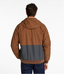 L.L.Bean Discount | Men's Insulated 3-Season Bomber Hooded Jacket, Colorblock