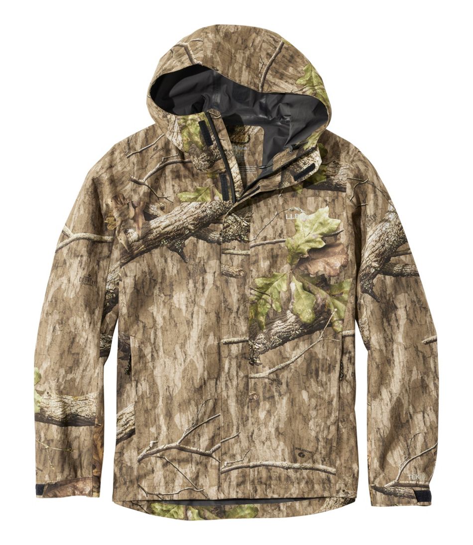 L.L.Bean Outlet | Men's Northwoods II Rain Jacket, Camo
