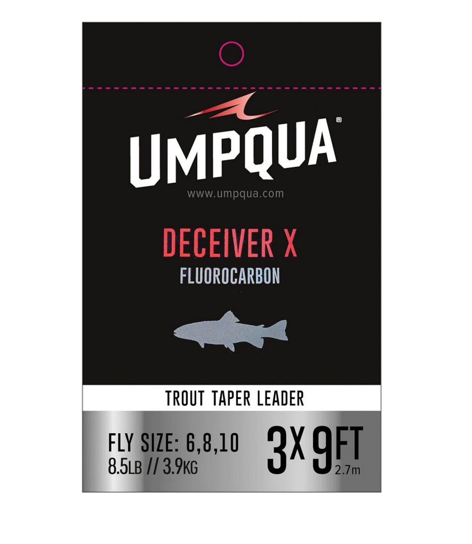 L.L.Bean Online | Umpqua Deceiver X Fluorocarbon Leaders, 9'
