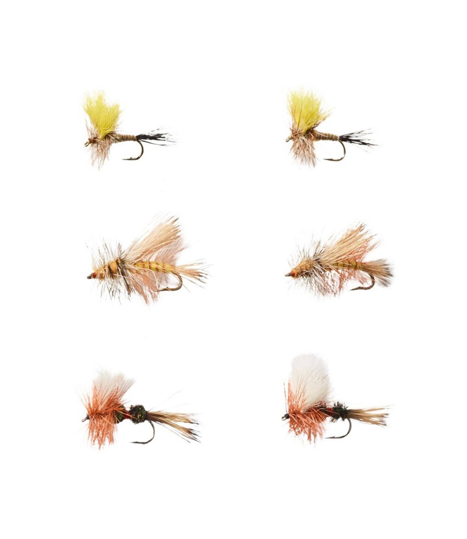 L.L.Bean US | Umpqua Six-Piece Pocket Water Dry Fly Selection