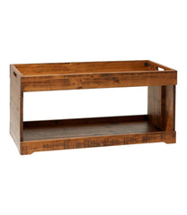 L.L.Bean On Sale | Rustic Wooden Two Tier Boot Tray
