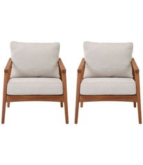 L.L.Bean Online | Eucalyptus Patio Chair, Set of Two