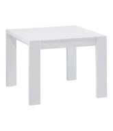 L.L.Bean For Sale | White Aluminum Deep Seating Side Table