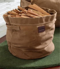 L.L.Bean Online | Waxed-Canvas Storage Tote
