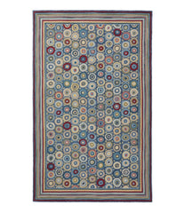 L.L.Bean New | Bean's Wool Hooked Rug, Coins