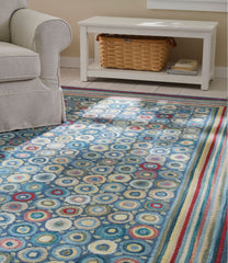 L.L.Bean New | Bean's Wool Hooked Rug, Coins