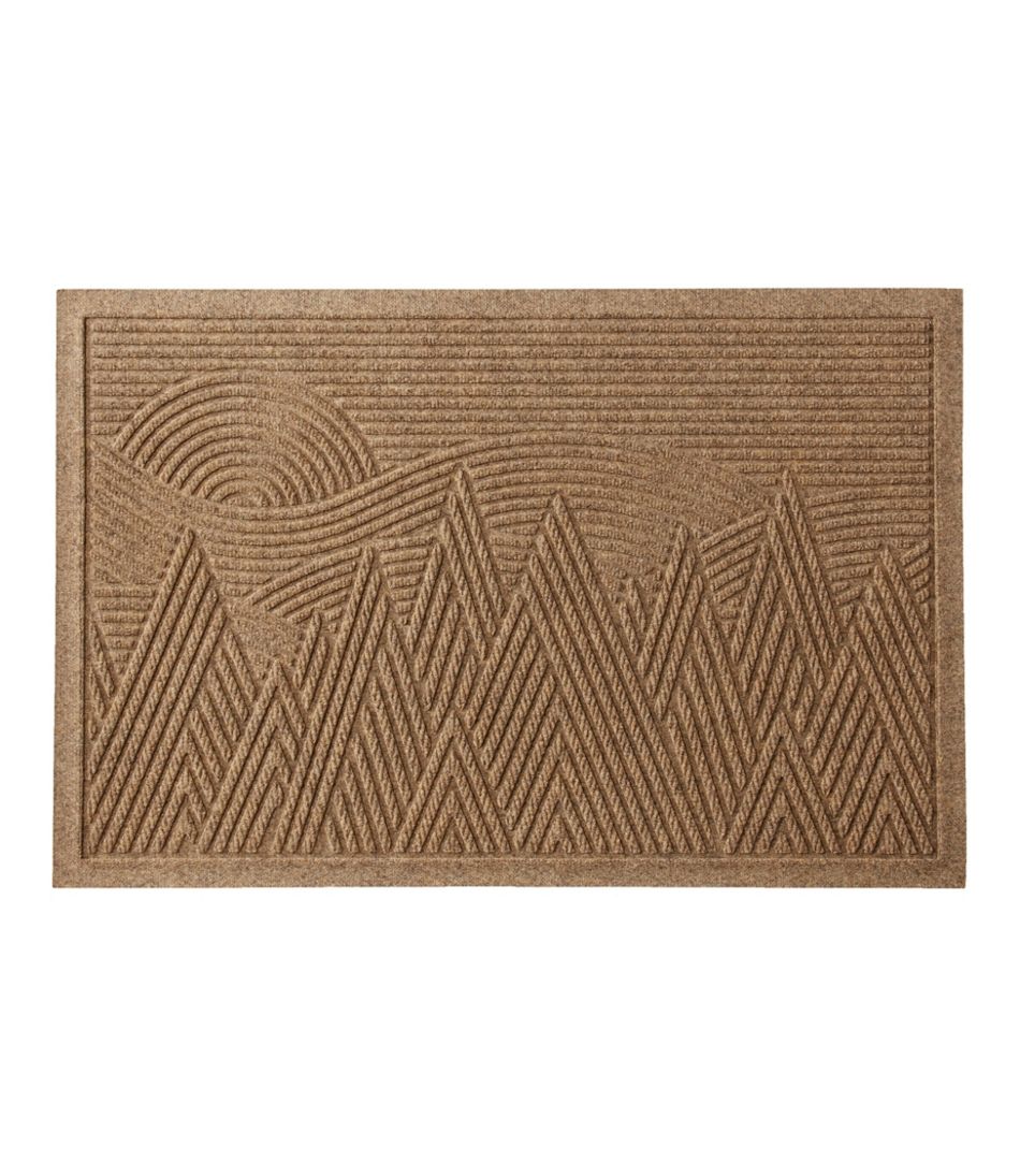 L.L.Bean Sale | Everyspace Recycled Waterhog Doormat, Mountain Scene