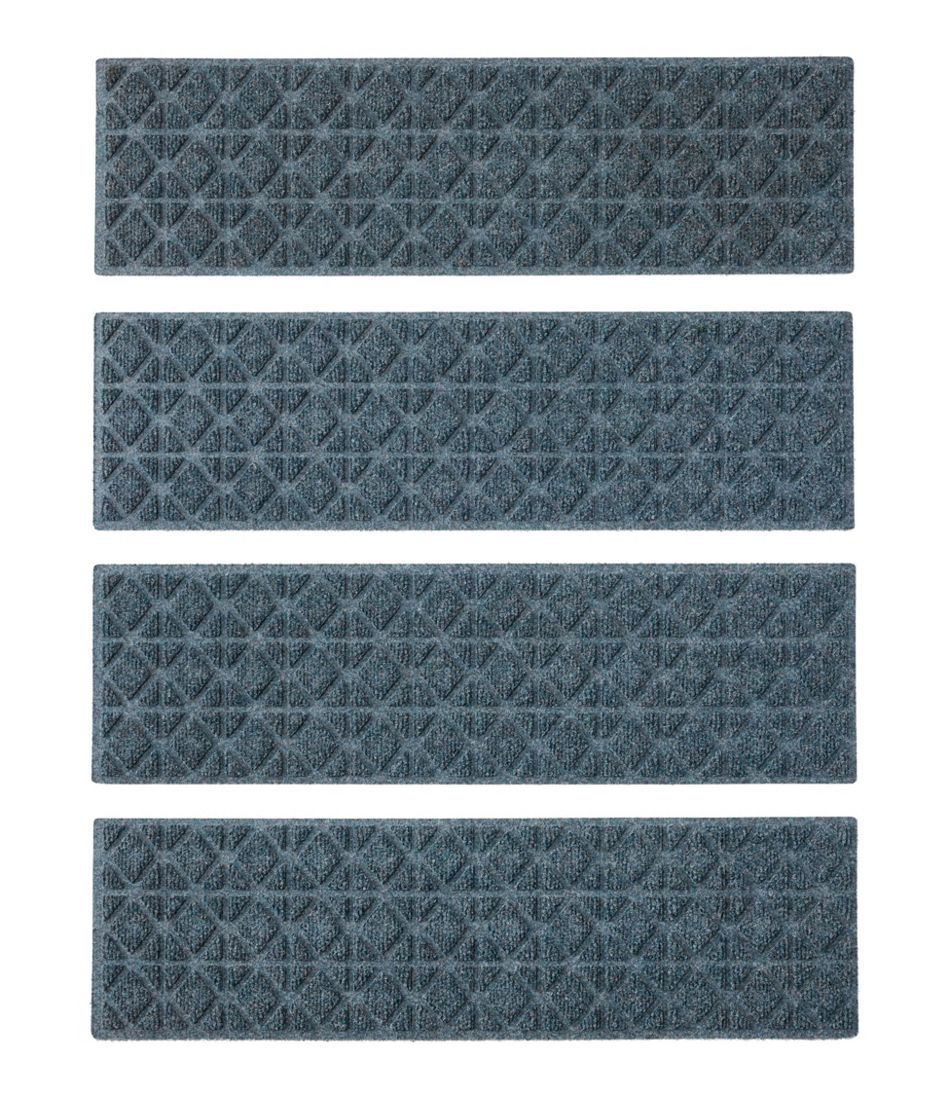 L.L.Bean US | Everyspace Recycled Waterhog Mat, Stair Treads, Set of Four, Tiles