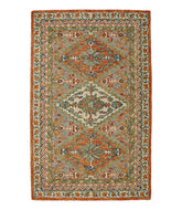 L.L.Bean Discount | Bordered Medallion Wool Tufted Rug