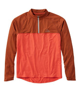 L.L.Bean Online | Men's Comfort Cycling Jersey, Long-Sleeve