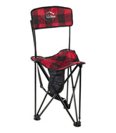 L.L.Bean On Sale | Access Camp Chair Tripod, Plaid