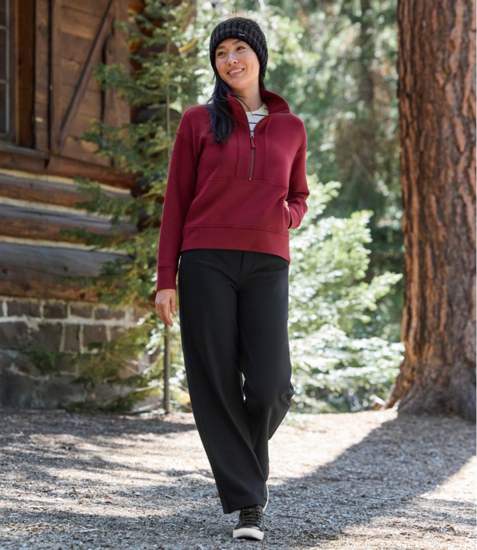 L.L.Bean Discount | Women's CloudSoft Top, Half-Zip Pullover