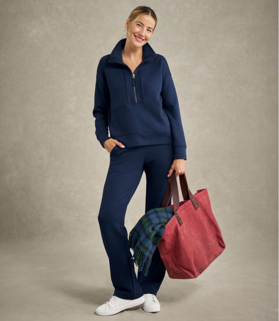 L.L.Bean Discount | Women's CloudSoft Top, Half-Zip Pullover