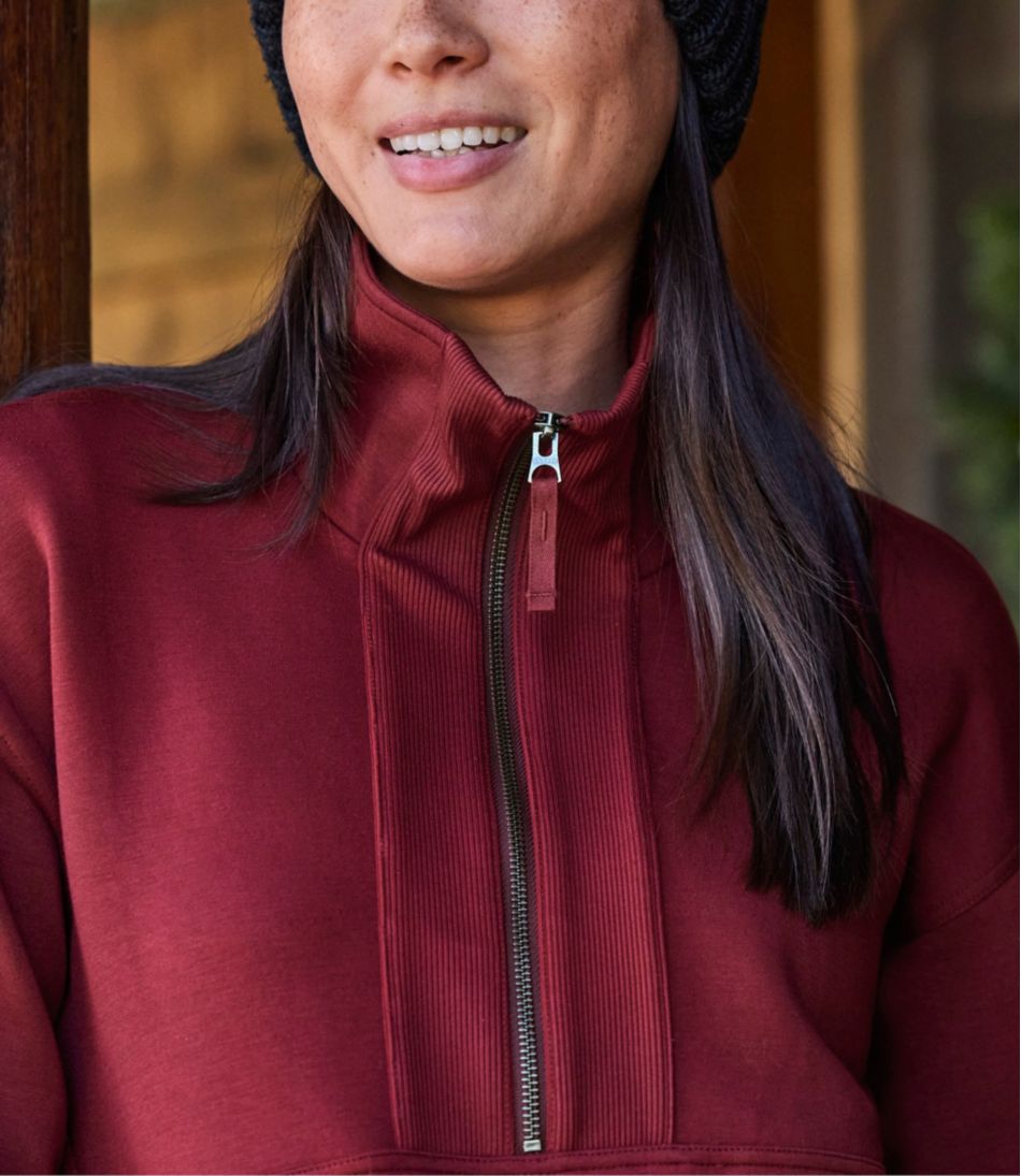 L.L.Bean Discount | Women's CloudSoft Top, Half-Zip Pullover