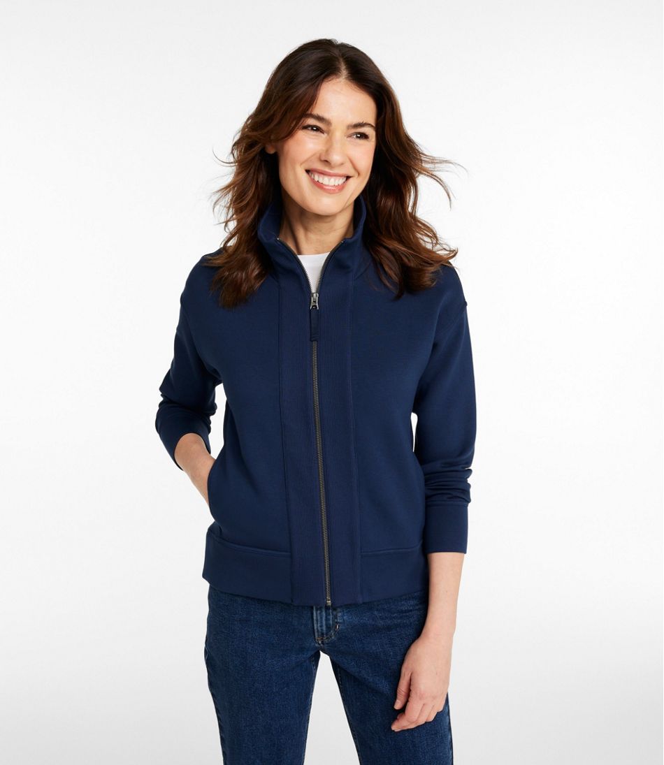L.L.Bean Sale | Women's CloudSoft Top, Full-Zip