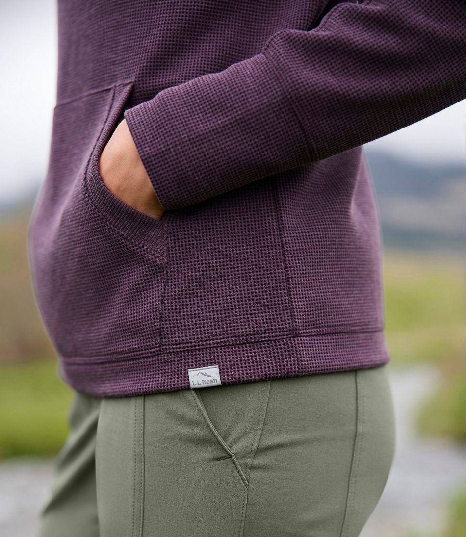 L.L.Bean | Women's Mountainside Micro Waffle Pullover