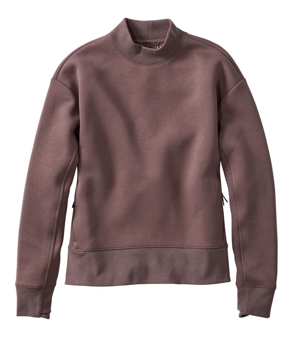 L.L.Bean Online | Women's Multisport Mockneck Pullover Sweatshirt