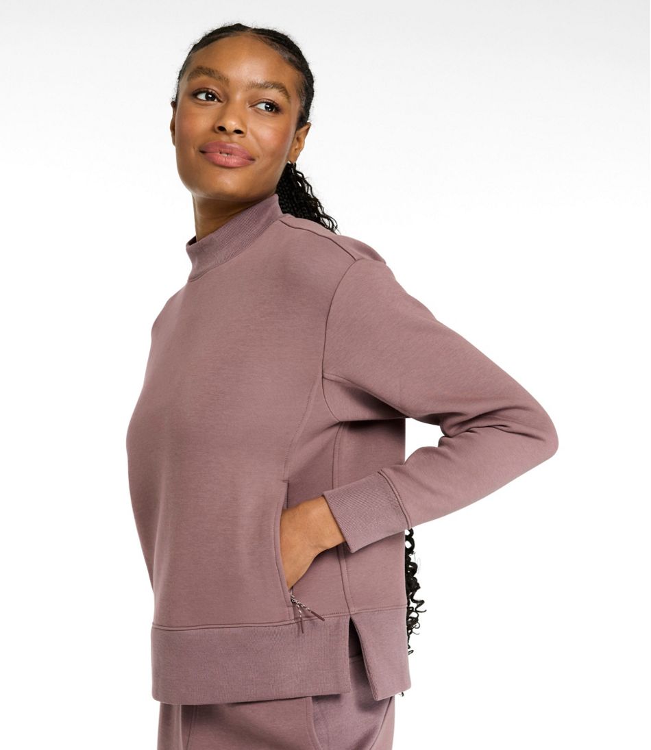 L.L.Bean Online | Women's Multisport Mockneck Pullover Sweatshirt