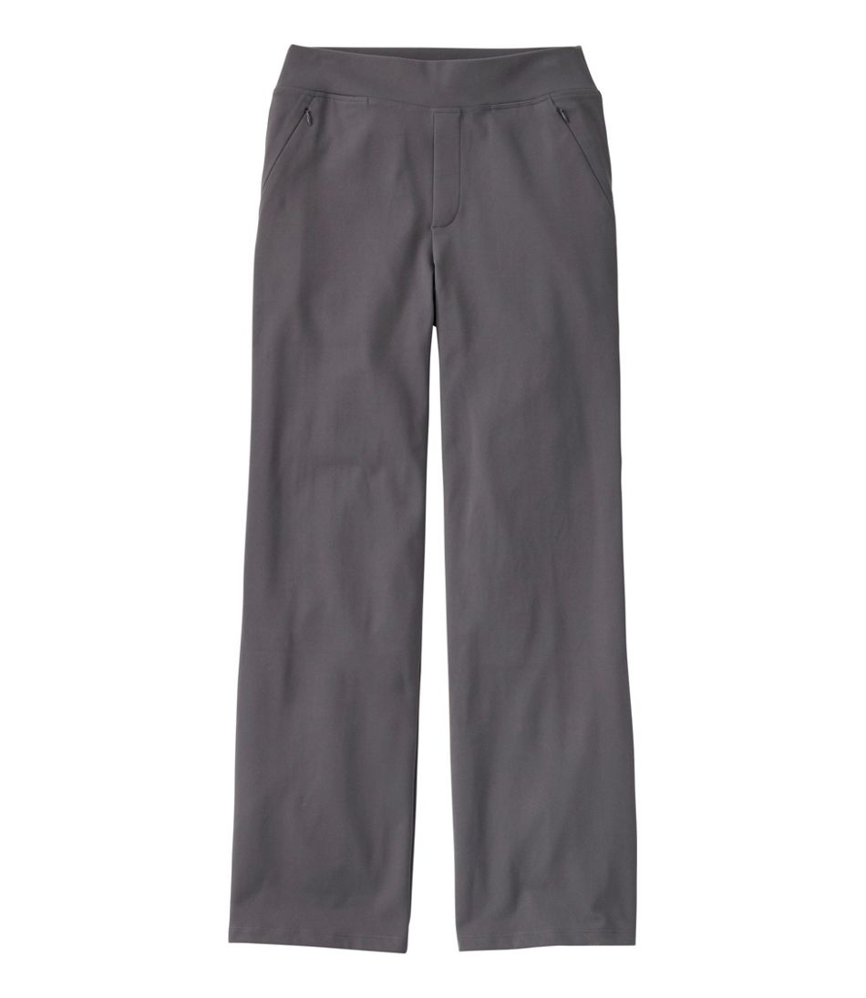 L.L.Bean Outlet | Women's Go-Anywhere Pants, High-Rise Wide-Leg