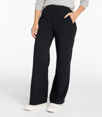 L.L.Bean Outlet | Women's Go-Anywhere Pants, High-Rise Wide-Leg