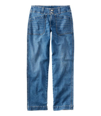 L.L.Bean Sale | Women's 1912 Field Denim Pants, Mid-Rise Ankle Utility