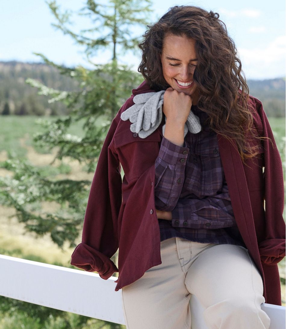 L.L.Bean Online | Women's Sunwashed Corduroy Shirt
