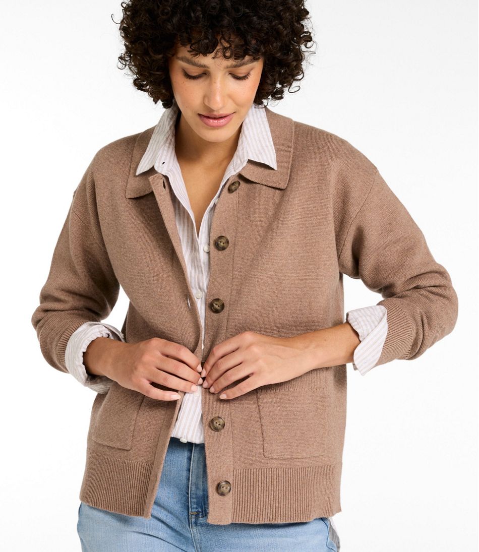 L.L.Bean US | Women's Wicked Soft Cotton/Cashmere Cardigan