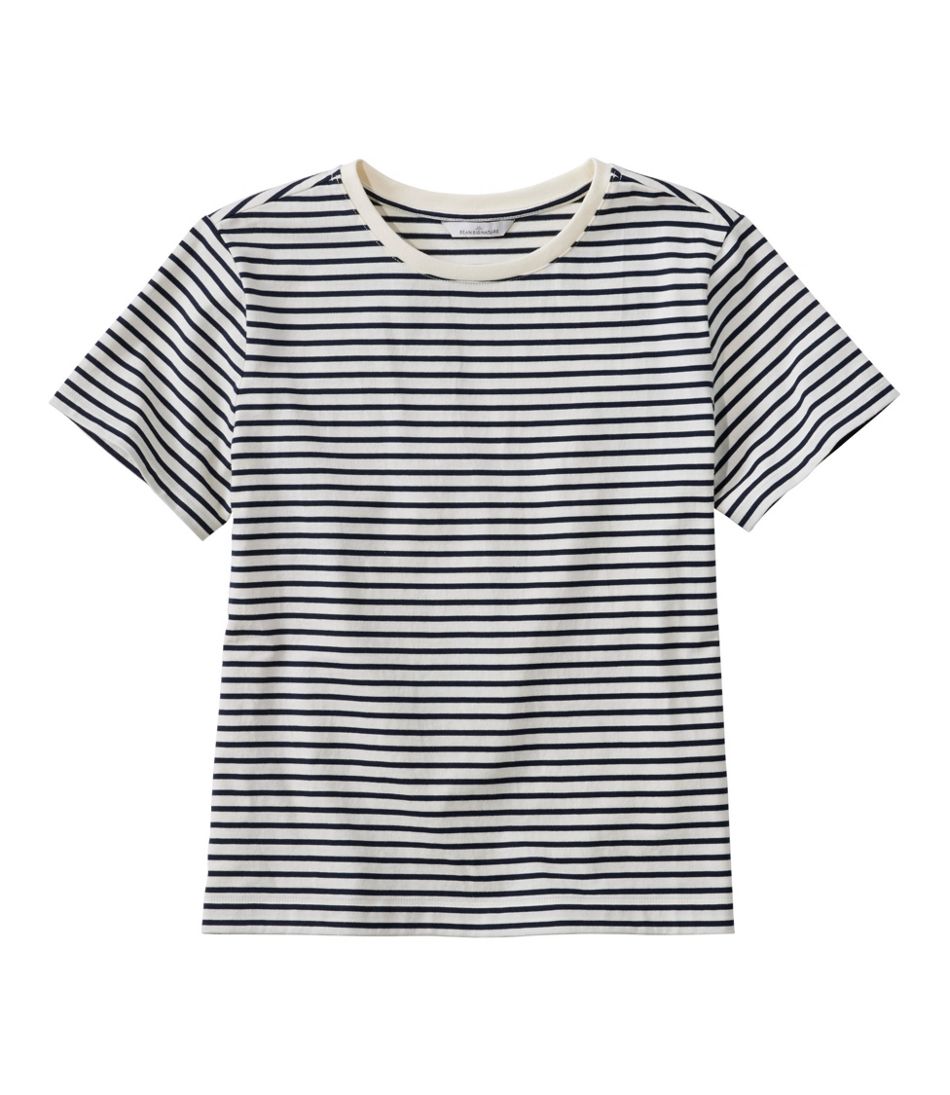 L.L.Bean Outlet | Women's Signature Premium Essential Tee, Short-Sleeve Novelty