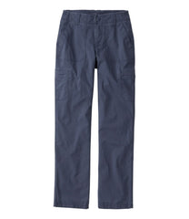 L.L.Bean On Sale | Women's 207 Vintage Cotton Canvas Pants, Mid-Rise Straight-Leg Cargo Lined