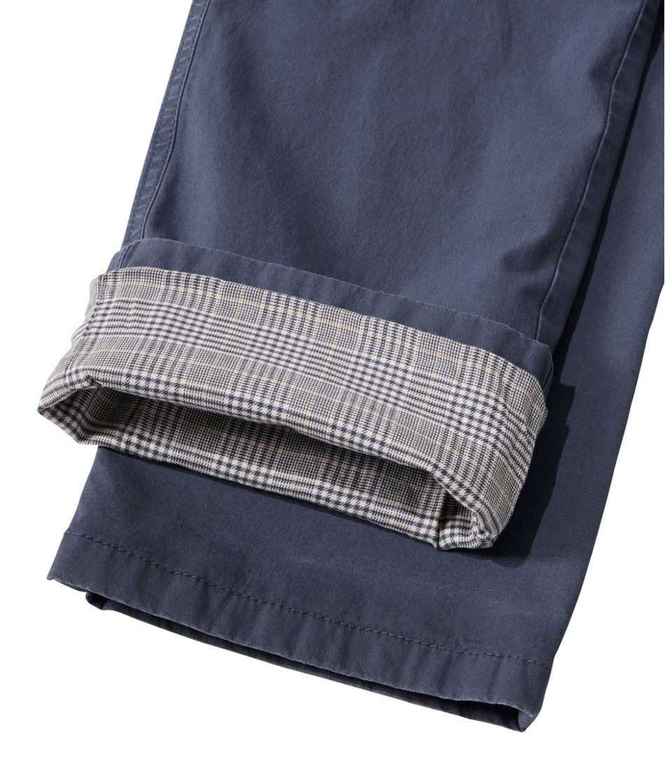 L.L.Bean On Sale | Women's 207 Vintage Cotton Canvas Pants, Mid-Rise Straight-Leg Cargo Lined