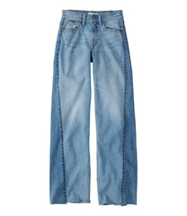 L.L.Bean | Women's Signature 1912 Premium Jeans, High-Rise Relaxed Wide-Leg