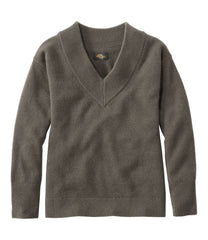 L.L.Bean For Sale | Women's Signature Premium Essential Cashmere Sweater, Relaxed V-Neck