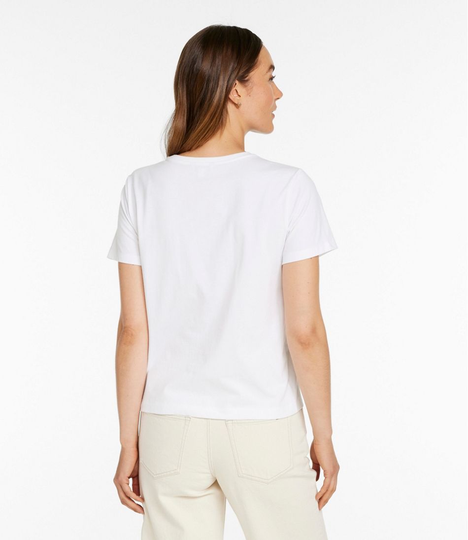 L.L.Bean US | Women's Signature Premium Essential Tee, Short-Sleeve